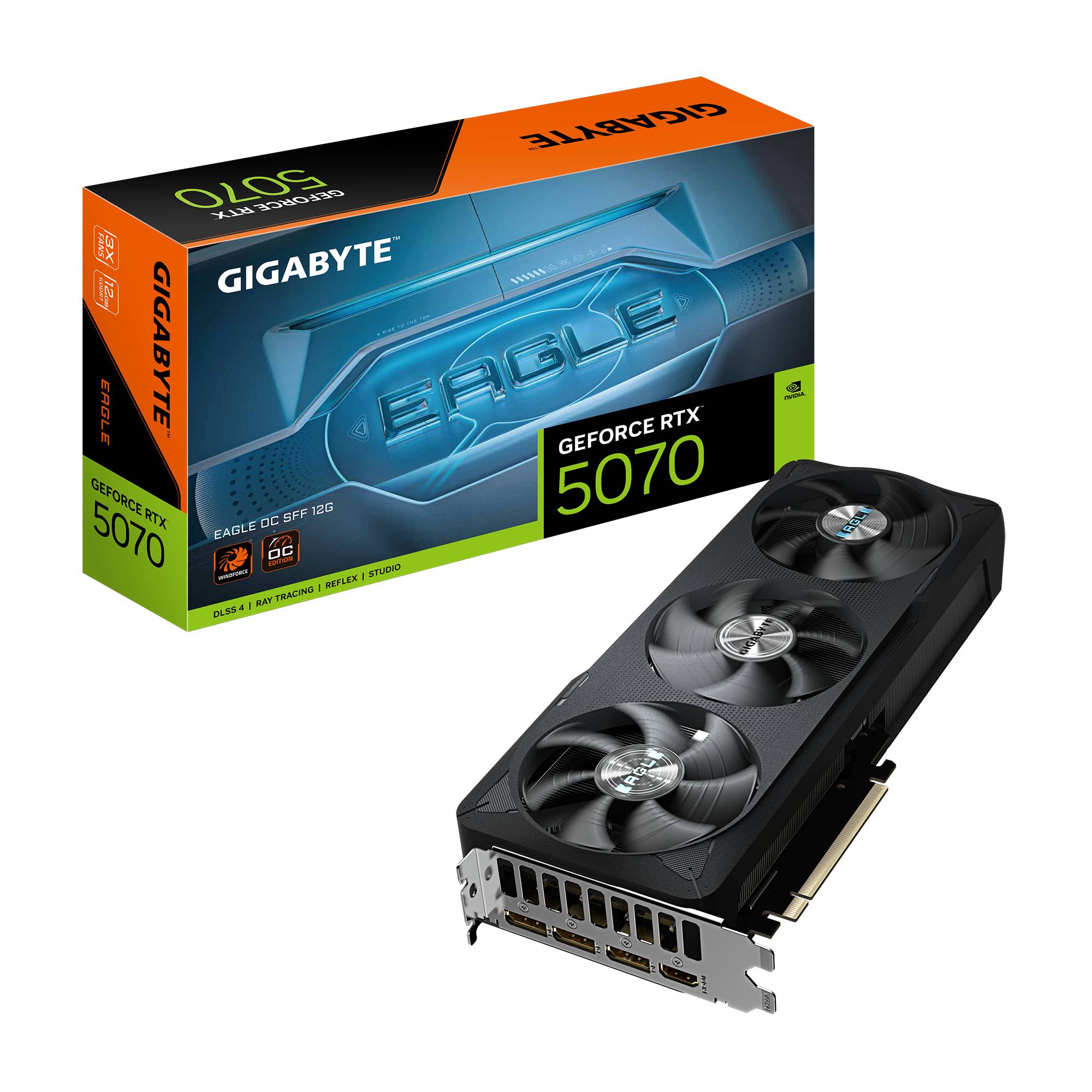 Tarjeta de video GIGABYTE GV-N5070EAGLE OC-12GD